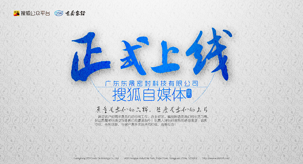 廣東愛(ài)密特密封科技有限公司官方搜狐自媒體全面上線啦！歡迎您的到來(lái)