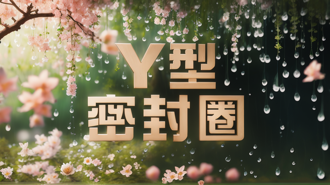 2-Y型密封圈樹木效果字2 2-Y型密封圈樹木效果字2
